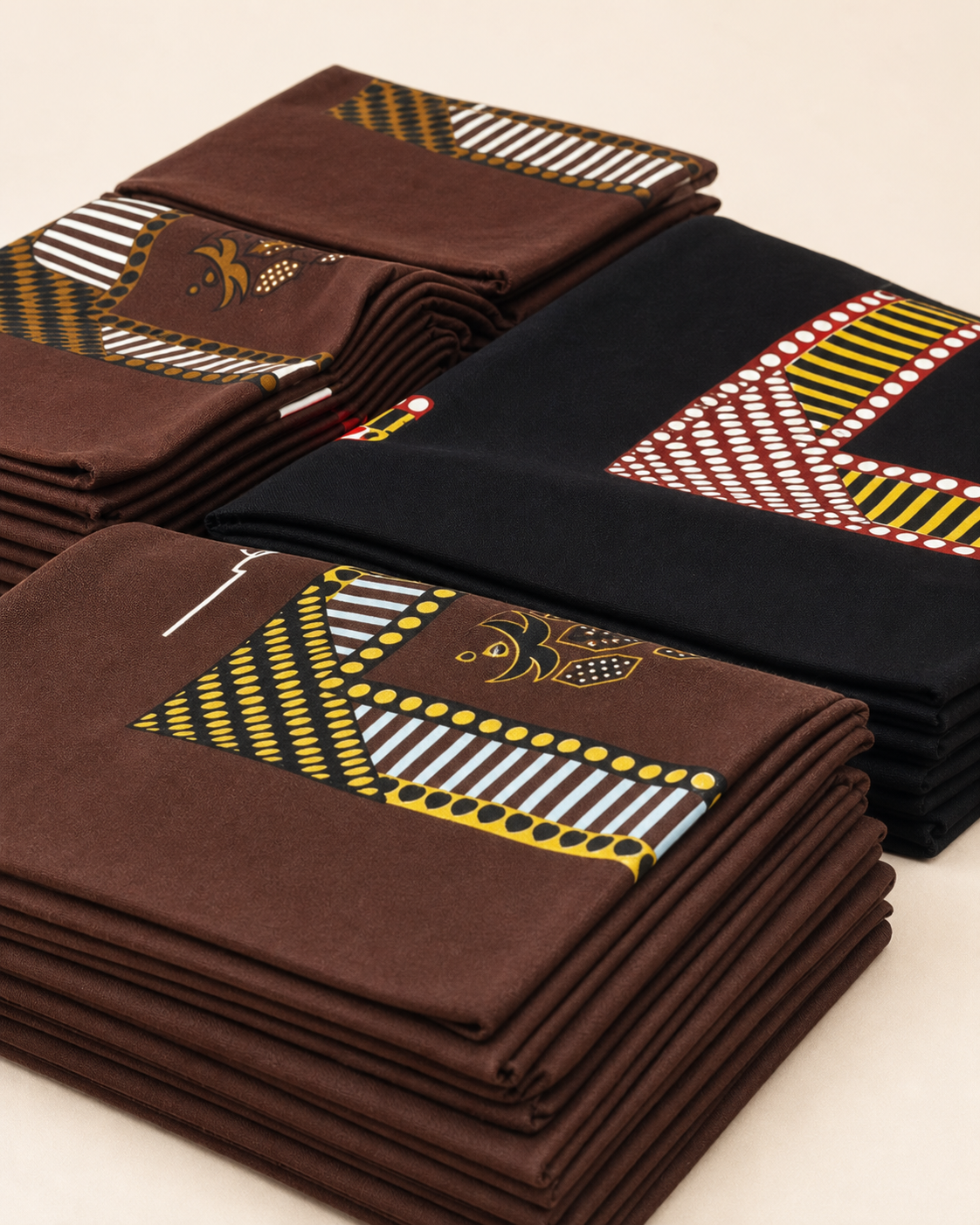 Tonal scarf reference samples